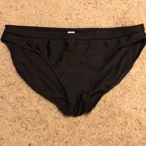 Black bikini bottom